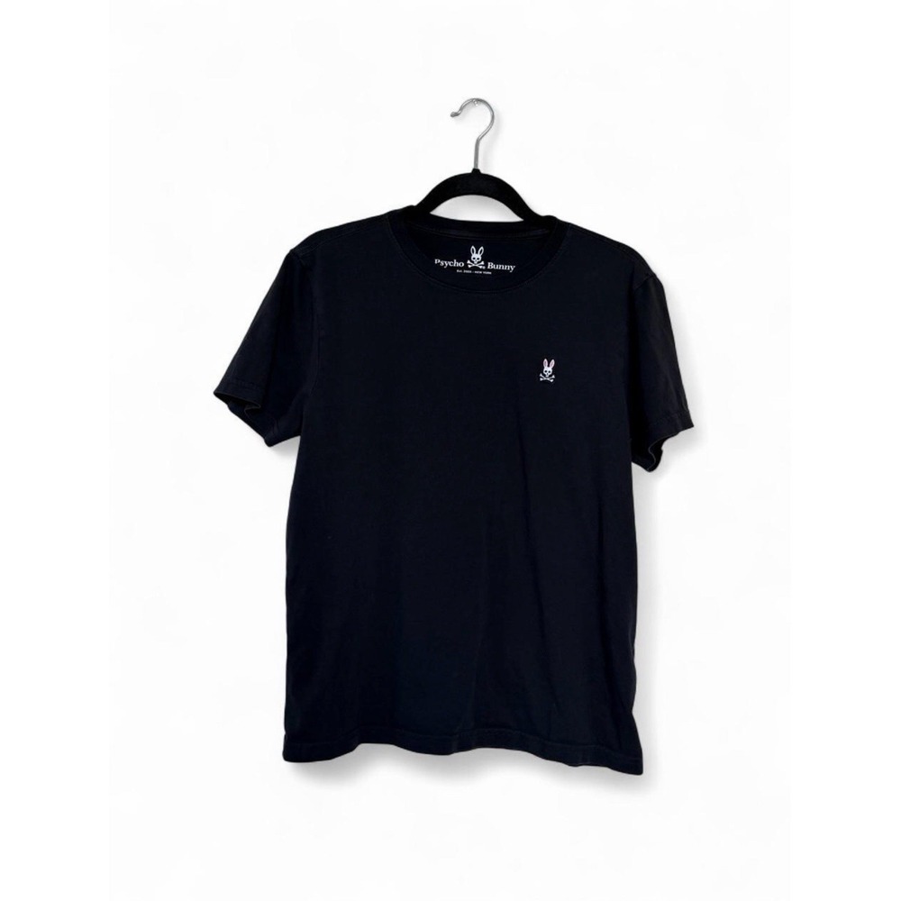 Psycho Bunny 100% Pima Cotton Short Sleeve T-Shirt Unisex, Size 4